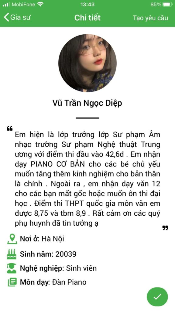 dạy kèm tại nhà