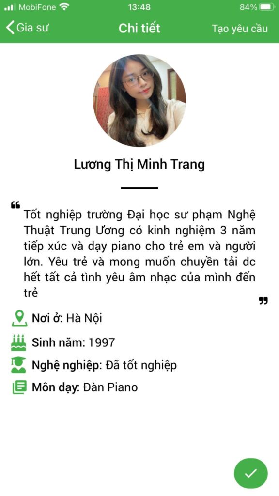 DẠY KÈM ĐÀN PIANO