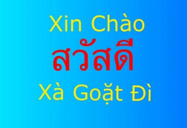 Nhận dạy tiếng Thái Lan tại nhà Hà Nội