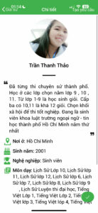 Gia sư Lịch sử THPT 22
