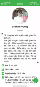 Gia sư Lịch sử THPT 24