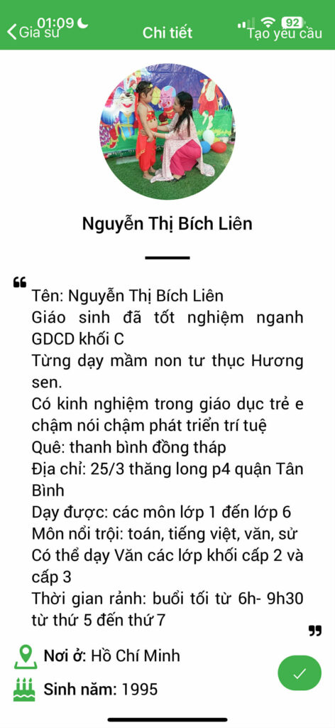 Gia sư Lịch sử THPT 9
