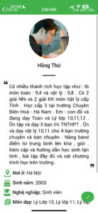 Gia sư Vật Lý THCS 10