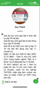 Gia sư Vật Lý THCS 13