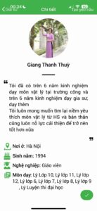 Gia sư Vật Lý THPT 20