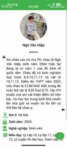 Gia sư Vật Lý THPT 21