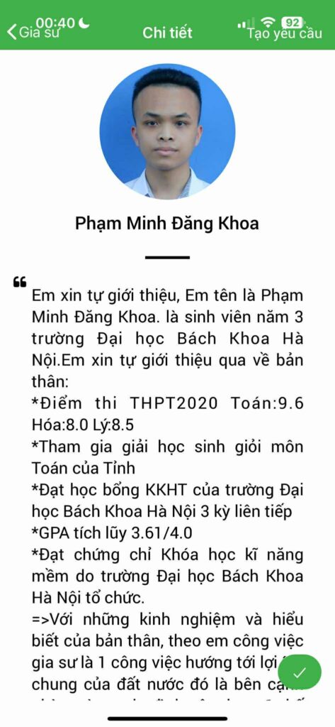 Gia sư Vật Lý THPT 29