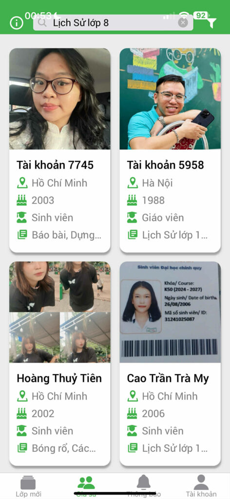 Lịch sử lớp 8
