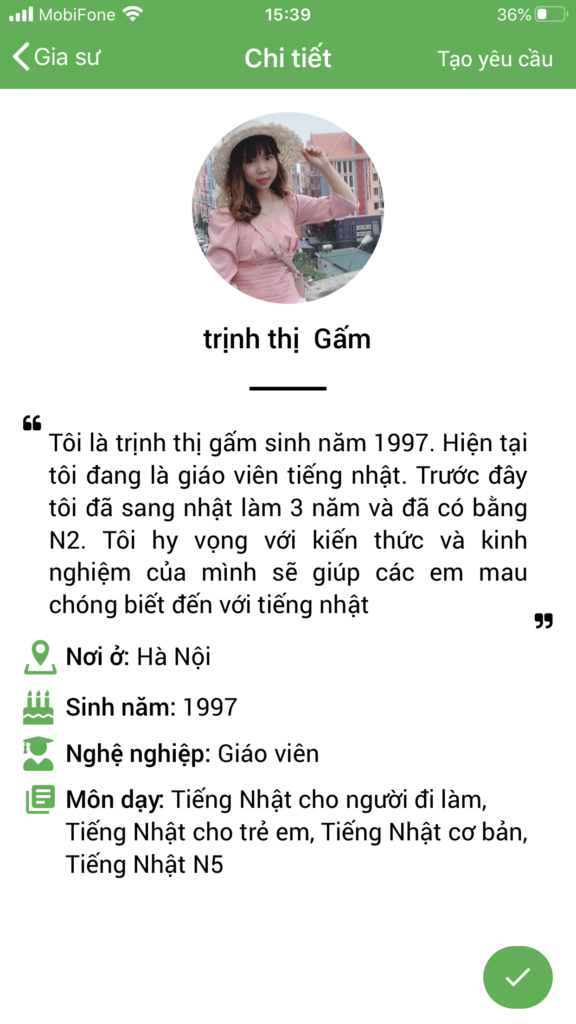 gia sư ngoại ngữ